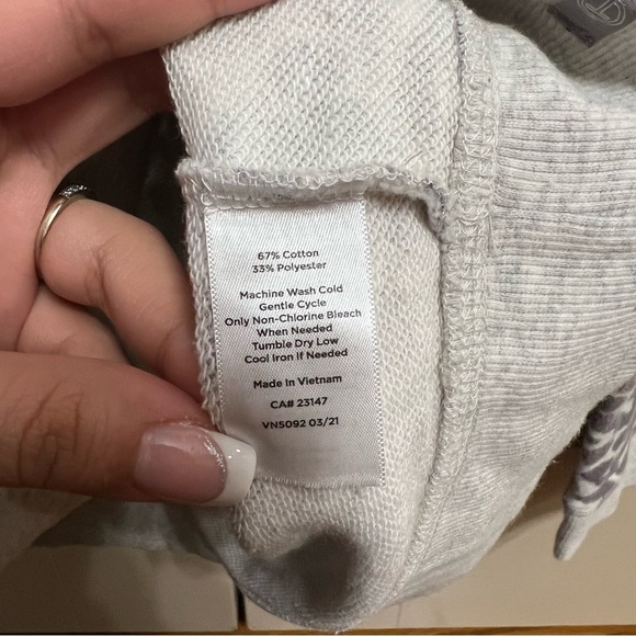 T by Talbots Classic French Terry Cheetah Sweatshirt Size Small - Picture 7 of 11